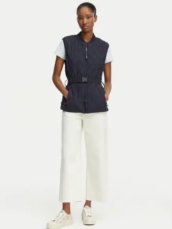 Guess Bezrękawnik W6GL01 W1400 Granatowy Regular Fit