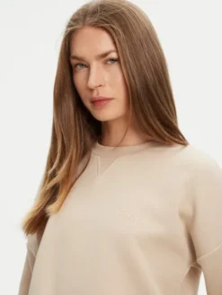 Guess Bluza V3BQ16 KB3P2 Beżowy Regular Fit
