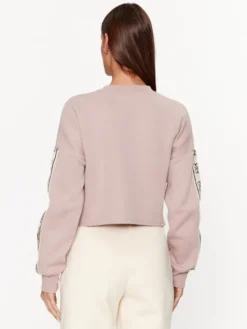 Guess Bluza V3BQ16 KB3P2 Różowy Regular Fit