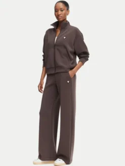 Guess Bluza V6YQ17 K4313 Brązowy Regular Fit