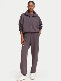 Guess Bluza V6YQ25 K4801 Brązowy Regular Fit