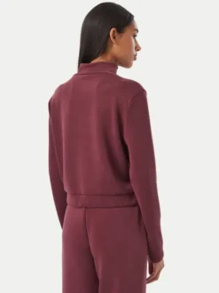 Guess Bluza V4YQ05 KCAY2 Bordowy Regular Fit