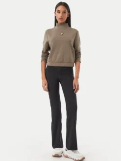 Guess Bluza V4YQ05 KCAY2 Zielony ciemny Regular Fit