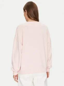 Guess Bluza W5GQ16 K68I4 Różowy Regular Fit