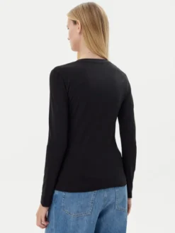 Guess Bluzka W5YI26 J1314 Czarny Slim Fit