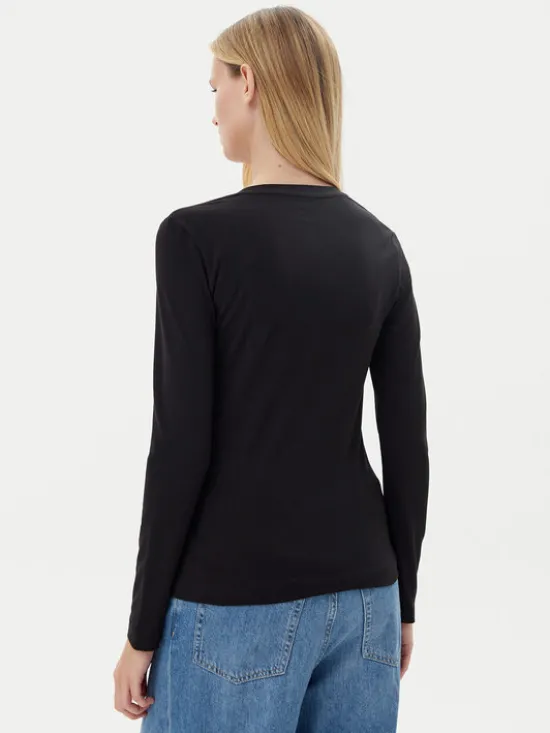 Guess Bluzka W5YI26 J1314 Czarny Slim Fit