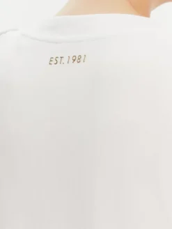 Guess Bluzka W5YP52 KCYW2 Biały Regular Fit