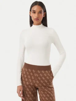 Guess Body V6BP04 K6317 Biały Slim Fit