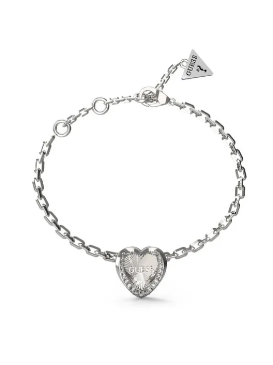 Guess Bransoletka JUBB0460 7JW Srebrny