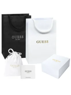 Guess Bransoletka JUMB04001JWSTBKL Srebrny