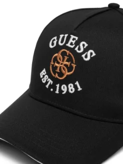 Guess Czapka z daszkiem V6RZ03 WO07T Czarny
