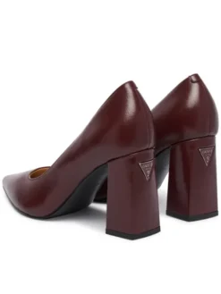 Guess Czółenka FLFBAR LEP08 Bordowy