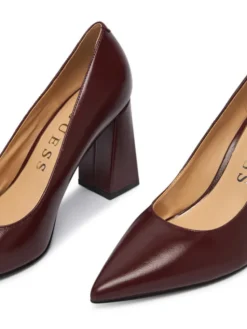 Guess Czółenka FLFBAR LEP08 Bordowy