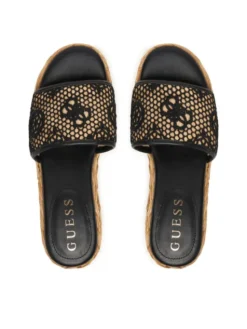 Guess Espadryle FLJBIA FAL04 Czarny