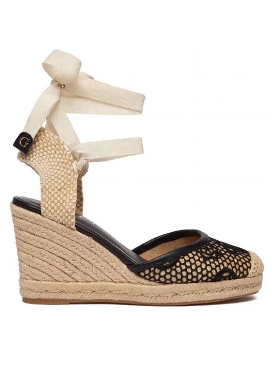 Guess Espadryle FLJCHY FAL04 Czarny
