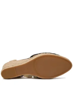 Guess Espadryle FLJCHY FAL04 Czarny