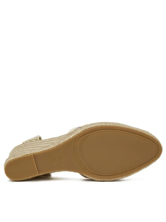Guess Espadryle FLJCRN FAB04 Beżowy