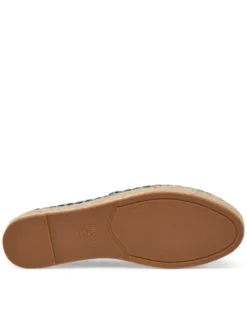 Guess Espadryle FLJDNN DEN14 Niebieski