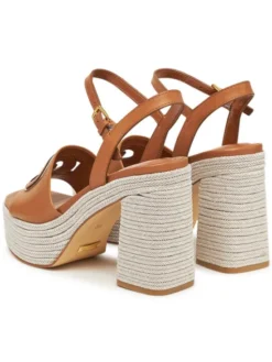 Guess Espadryle FLJFML LEA03 Brązowy