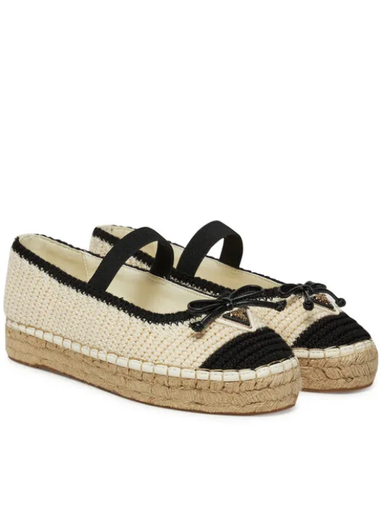 Guess Espadryle FLJJON FAB02 Écru