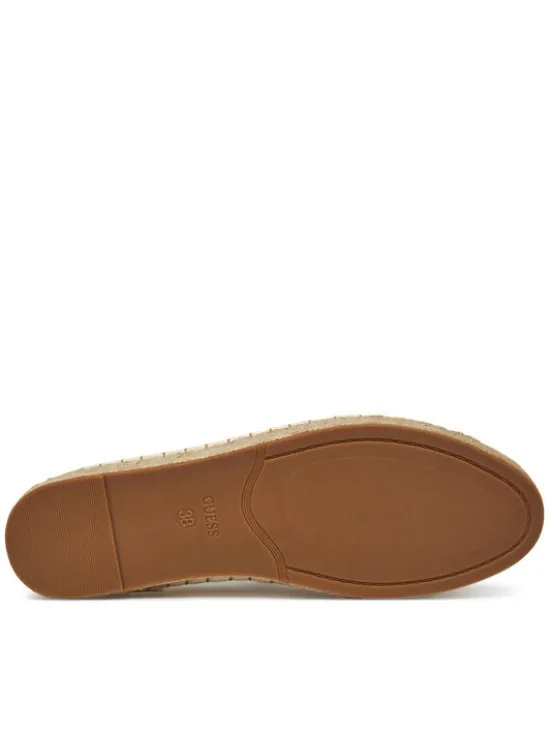 Guess Espadryle FLJJON FAB02 Écru