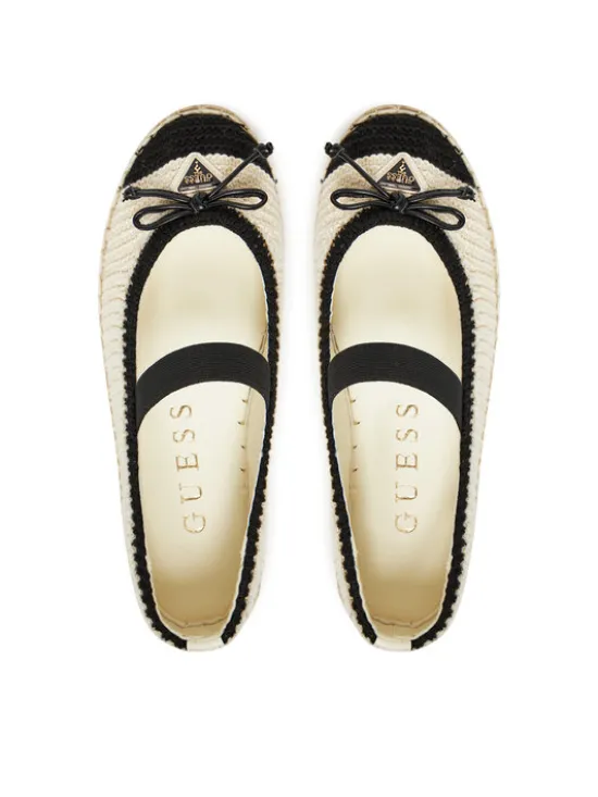 Guess Espadryle FLJJON FAB02 Écru