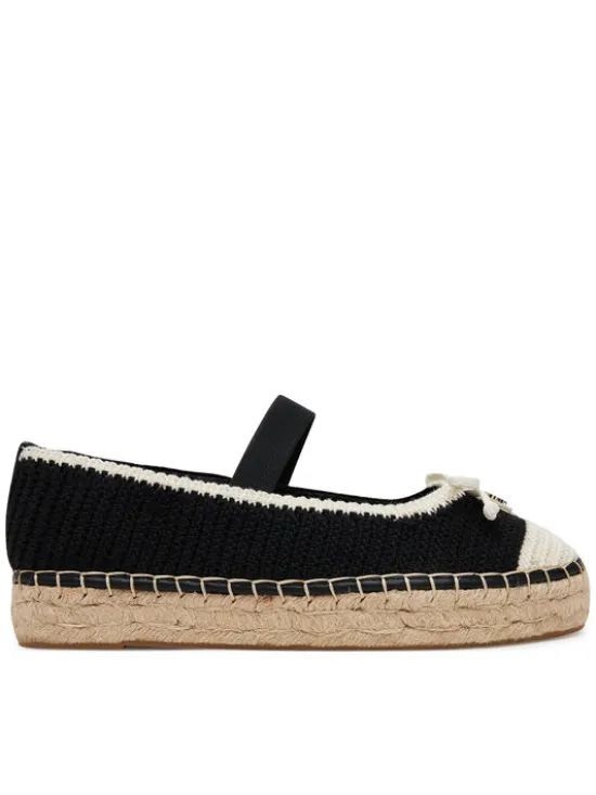 Guess Espadryle FLJJON FAB02 Czarny