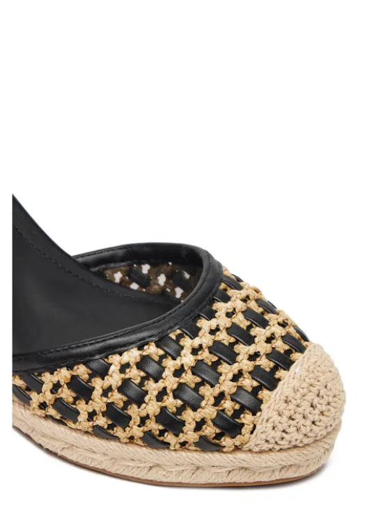 Guess Espadryle FLJNAM FAB04 Czarny