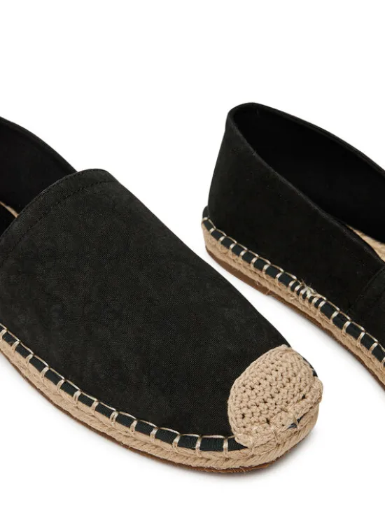 Guess Espadryle FMJELC FAB14 Czarny