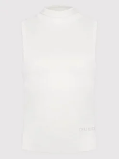 Guess Golf Zelinda W2YR32 Z2V62 Biały Slim Fit