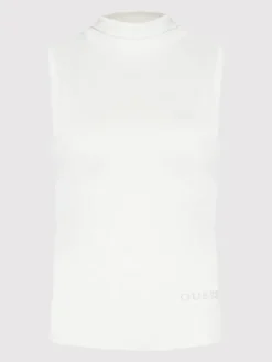 Guess Golf Zelinda W2YR32 Z2V62 Biały Slim Fit