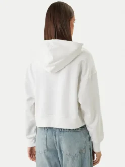 Guess Jeans Bluza W6RQ00 K68I4 Biały Relaxed Fit