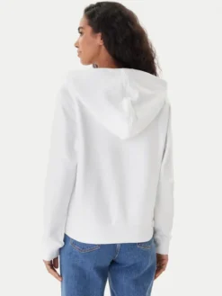 Guess Jeans Bluza W4YQ03 KC811 Biały Regular Fit