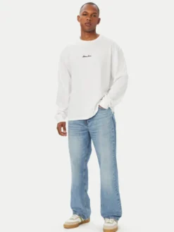 Guess Jeans Jeansy M6BAB3 D1873 Niebieski jasny Regular Fit