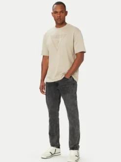 Guess Jeans Jeansy M6YA1C D1244 Czarny Slim Fit