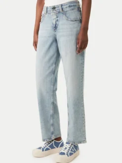 Guess Jeans Jeansy W5BA3O D0027 Niebieski Boyfriend Fit
