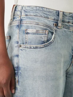 Guess Jeans Jeansy W5BA3O D0027 Niebieski Boyfriend Fit
