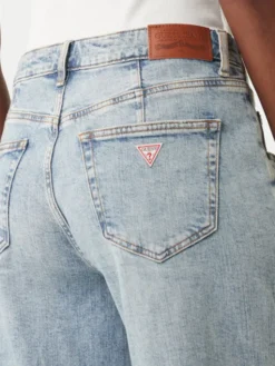 Guess Jeans Jeansy W5BA3O D0027 Niebieski Boyfriend Fit