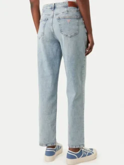 Guess Jeans Jeansy W5BA3O D0027 Niebieski Boyfriend Fit