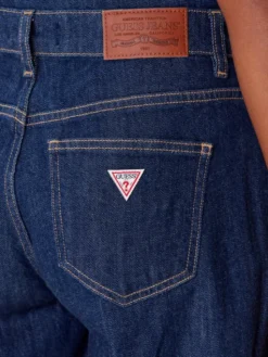 Guess Jeans Jeansy W5BA2T D002A Niebieski Wide Leg