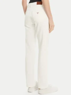 Guess Jeans Jeansy W5GA98 D5M62 Biały Skinny Fit