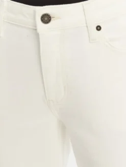 Guess Jeans Jeansy W5GA98 D5M62 Biały Skinny Fit