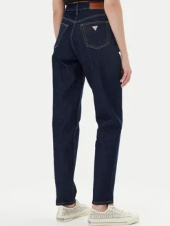 Guess Jeans Jeansy W4YA0D D5CC1 Granatowy Mom Fit