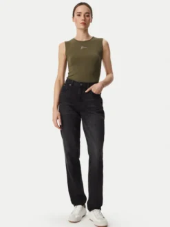 Guess Jeans Jeansy W6YA0D D1148 Czarny Relaxed Fit