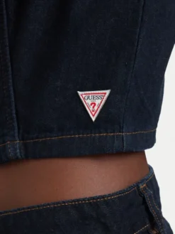 Guess Jeans Kamizelka W6GHZ9 D7971 Granatowy Regular Fit