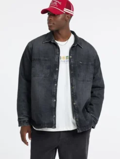 Guess Jeans Kurtka przejściowa 179910 Czarny Classic Fit
