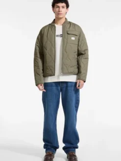 Guess Jeans Kurtka przejściowa 177645 Zielony Classic Fit