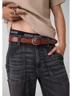 Guess Jeans Pasek 183263 Brązowy