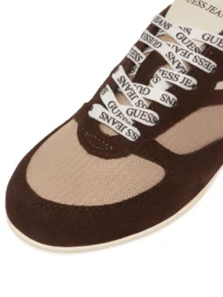 Guess Jeans Sneakersy EO-GJ2128 Brązowy ciemny