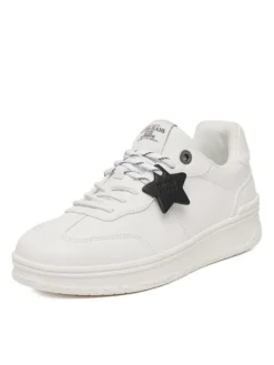 Guess Jeans Sneakersy EO-GSJ120 Kremowy